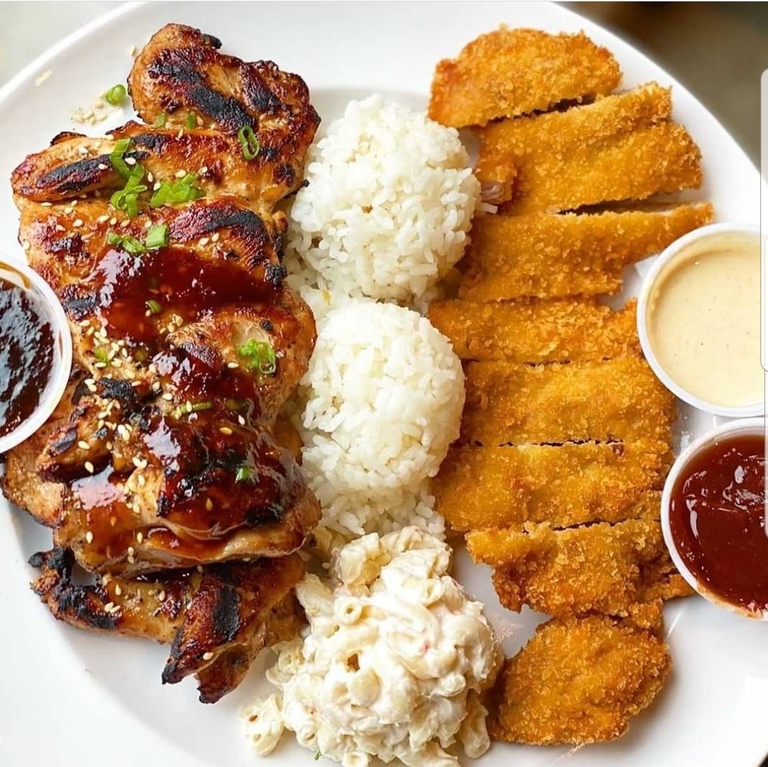 Katsu & Hawaiian BBQ Chicken Combo